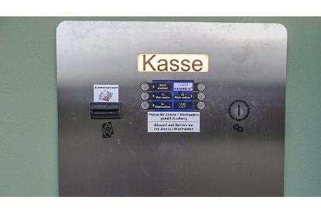 Kassenautomat - Stellplatz