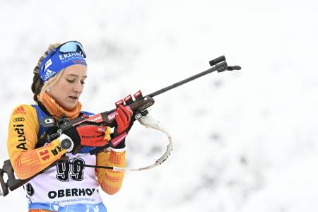 Biathlon-WM: Frauen-Sprint ohne Weidel Biathlon-WM: Frauen-Sprint ohne Weidel