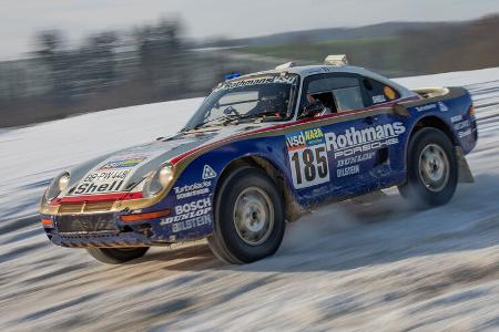 Porsche 959 Dakar (1986) Fahraufnahme