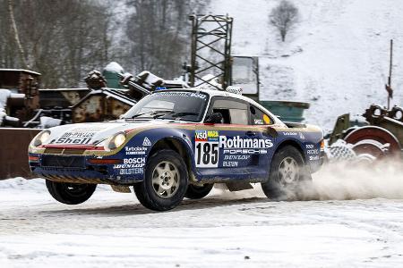 Porsche 959 Dakar (1986) Fahraufnahme