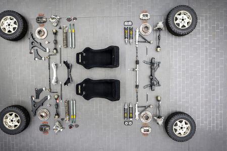 Porsche 959 Dakar (1986) Teile im Studio