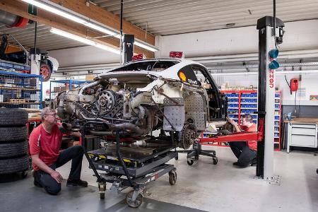 Porsche 959 Dakar (1986) Restaurierung in der Museums-Werkstatt