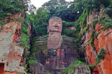 Der Große Buddha von Leshan