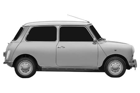Classic Mini Patentbilder China Klon