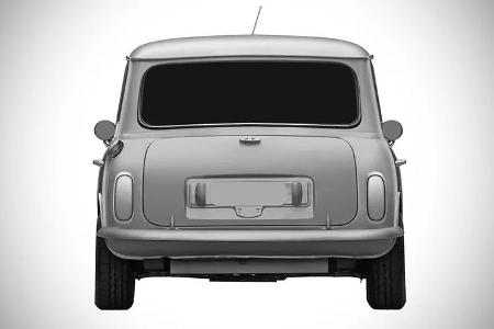 Classic Mini Patentbilder China Klon