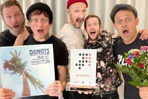 NRW-Punkband Donots nach fast 30 Jahren erstmals an der Chartspitze