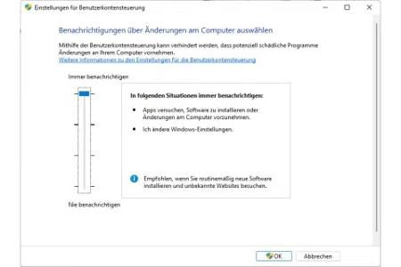 Der in Windows integrierte Virenscanner Defender führt auf Wunsch auch eine Überprüfung des Systems auf Schadsoftware aller Art durch.
