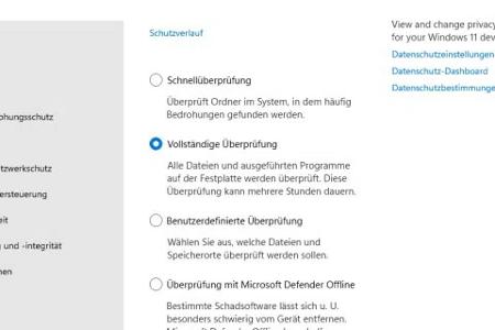 Über die Benutzerkontensteuerung lässt sich regeln, bei welchen Änderungen am System Windows zur Sicherheit noch einmal nachfragt.