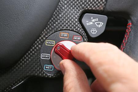 Ferrari 458 Speciale, Manettino, Set-up-Einstellung