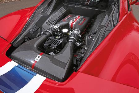 Ferrari 458 Speciale, Motor