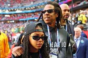 Blue Ivy Carter: Lässiger Auftritt mit Papa Jay-Z beim Super Bowl