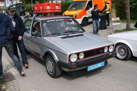 VW-GTI-Treffen, Wörthersee 2016, Fanautos