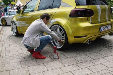 VW-GTI-Treffen, Wörthersee 2016, Fanautos