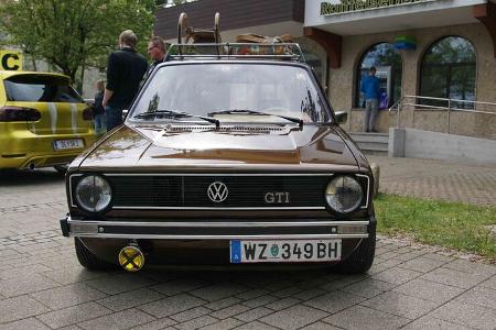 VW-GTI-Treffen, Wörthersee 2016, Fanautos
