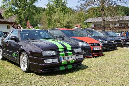 VW-GTI-Treffen, Wörthersee 2016, Fanautos