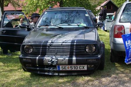 VW-GTI-Treffen, Wörthersee 2016, Fanautos