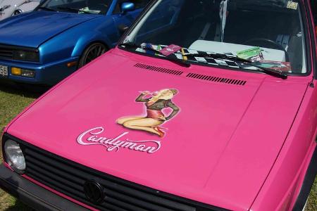 VW-GTI-Treffen, Wörthersee 2016, Fanautos