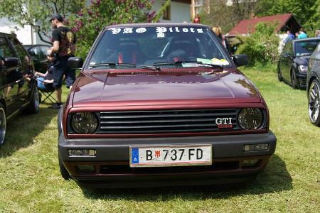 VW-GTI-Treffen, Wörthersee 2016, Fanautos