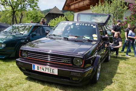 VW-GTI-Treffen, Wörthersee 2016, Fanautos