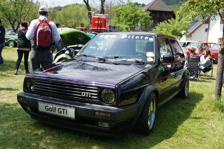 VW-GTI-Treffen, Wörthersee 2016, Fanautos