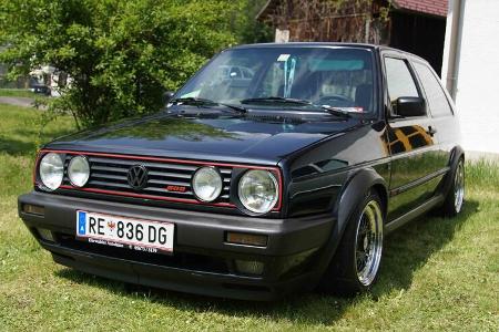 VW-GTI-Treffen, Wörthersee 2016, Fanautos