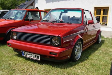VW-GTI-Treffen, Wörthersee 2016, Fanautos