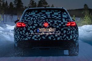 Erstmals leuchtendes Logo beim neuen Touareg