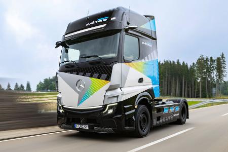 Mercedes Benz Daimler Trucks E-Actros Long Haul Fernstrecke Elektro LKW