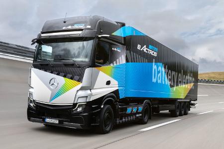 Mercedes Benz Daimler Trucks E-Actros Long Haul Fernstrecke Elektro LKW