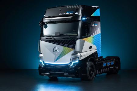 Mercedes Benz Daimler Trucks E-Actros Long Haul Fernstrecke Elektro LKW