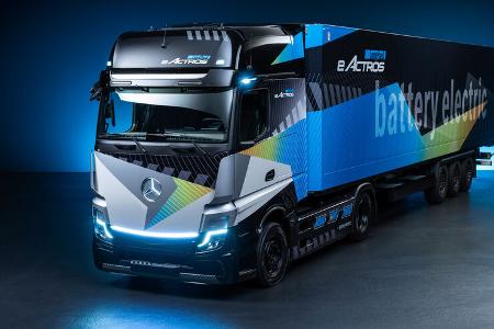 Mercedes Benz Daimler Trucks E-Actros Long Haul Fernstrecke Elektro LKW