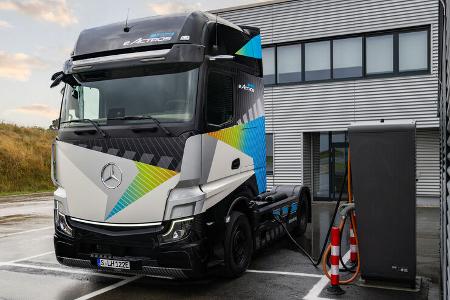 Mercedes Benz Daimler Trucks E-Actros Long Haul Fernstrecke Elektro LKW