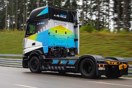 Mercedes Benz Daimler Trucks E-Actros Long Haul Fernstrecke Elektro LKW