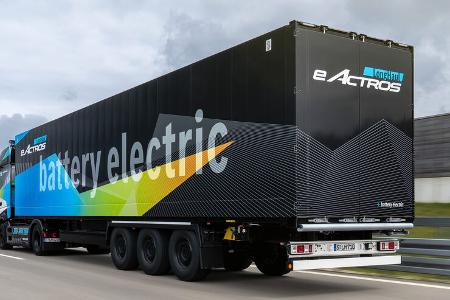 Mercedes Benz Daimler Trucks E-Actros Long Haul Fernstrecke Elektro LKW