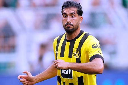 MITTELFELD: Emre Can - Note: 2,0 - Harmonierte im Zentrum Brandt und ging mit Selbstvertrauen voran. Seine Rettungstat auf der Linie bewahrte den BVB vor dem Ausgleich. Einziges Manko: Rückten er und Özcan nach vorne, entstanden hinten gefährliche Lücken.