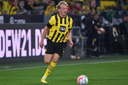 Julian Brandt - Note: 1,0 - Zeigte präzises Timing in der Anfangsphase, als er sich immer wieder mit viel Tempo frei spielte. Ließ Weltmeister Enzo Fernández einmal wie einen Grundschüler stehen, bevor er Haller mit einem Pass in die Tiefe bediente. Starke Ablage für Wolf kurz vor der Pause. Später ging ihm die Präzision etwas ab, dennoch einer der Besten auf dem Feld.