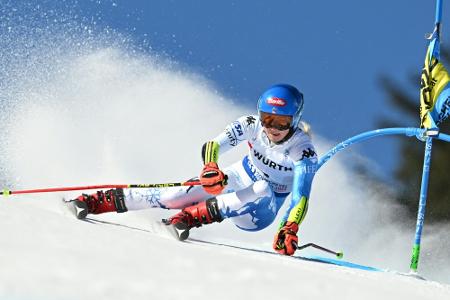 WM-Riesenslalom: Shiffrin knapp in Führung WM-Riesenslalom: Shiffrin knapp in Führung