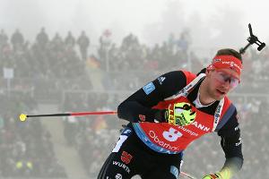 Zwei Tage vor der Staffel: Biathlet Kühn zurück im Training