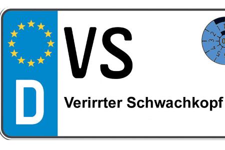 Kennzeichen-Bedeutung VS Schwarzwald-Baar-Kreis 