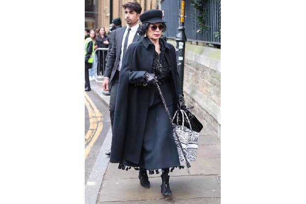 ...Aktivistin Bianca Jagger (Mick Jaggers Ex-Frau)...