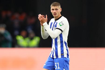Márton Dárdai - Note 4,0 - Fiel in der Hertha-Abwehr etwas ab. Brachte sich durch technische Unsauberkeiten zu häufig selbst in Bedrängnis. Spielte dafür mitunter schöne, öffnende Pässe in die Tiefe - so etwa vor Niederlechners Großchance auf den Ausgleich (51.).