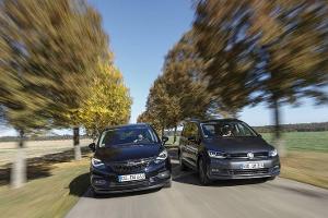 Gebrauchtvergleich VW Touran und Opel Zafira