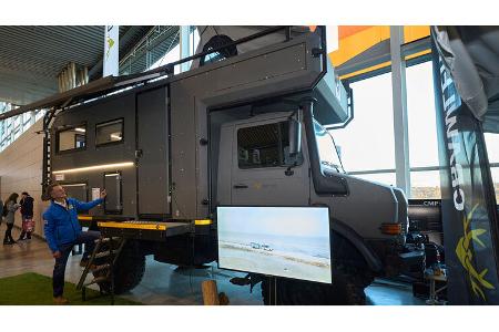 Fernreise-Kabine Crawler Otag 385 mit Alkoven