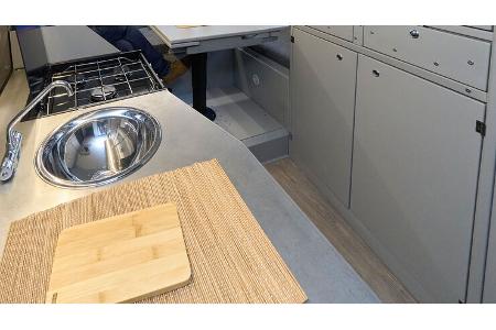 Fernreise-Kabine Crawler Otag 385 Arbeitsfläche
