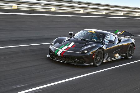 Pininfarina Battista Elektro-Hypercar Viertelmeilen-Rekord