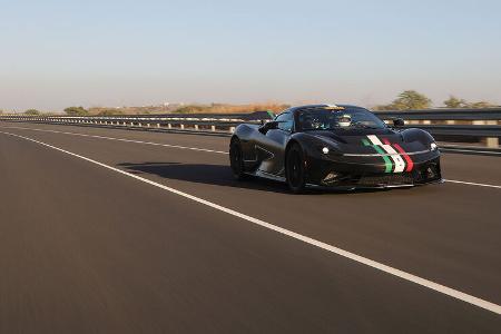 Pininfarina Battista Elektro-Hypercar Viertelmeilen-Rekord