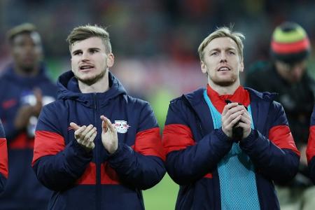 Dank Werner und Forsberg: Leipzig erobert CL-Platz Dank Werner und Forsberg: Leipzig erobert CL-Platz