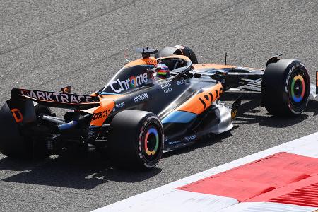 Platz 20: Oscar Piastri (McLaren) - Beste Runde: 1:33:655 - 52 Runden am Donnerstag, 74 Runden am Freitag, 44 Runden am Samstag