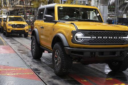 06/2021, Ford Bronco Produktion Michigan Assembly Plant