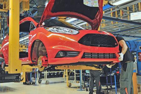Ford Fiesta Produktion Köln